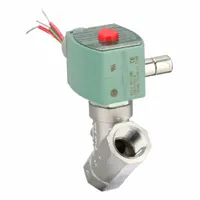REDHAT Solenoid Valve: 2-Way, Normally Closed, 1/2 in Pipe Size, 110V AC/120V AC, Watertight (MPN 8210G037)