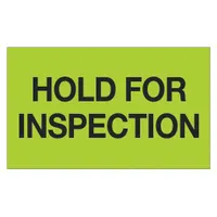 Hold for Inspection Label: 500 PK (MPN DL1222)
