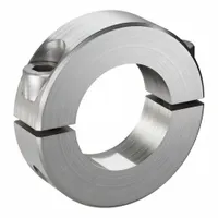 RULAND MANUFACTURING Shaft Collar: 2-Piece, Inch, Round, Clamp-On, 1 in Bore Dia, 1/2 in Collar Wd (MPN SP-16-ST)