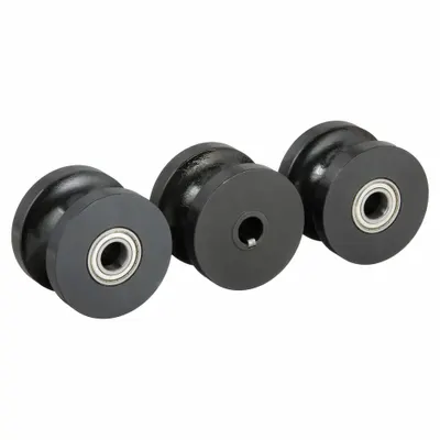 Dayton Tube Roller, Round, 1-1/2 in Compatible Tube Dia, Model 45J333 - Replacement Parts for Metal Rolling Machines