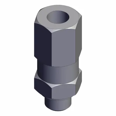 SMC Vacuum Savings Valve: 3 lpm Min Flow Rate, -100 kPa, 8 mm Hex Size, 9 mm Overall Lg - Vacuum Saving Valves