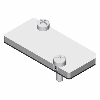 SMC SYJ5000-21-6A Blanking Plate, 5 Ports, Die Cast Zinc - SMC SYJ Series Plates