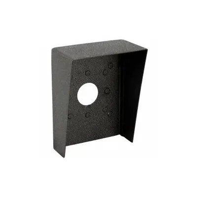 PEDESTAL PRO Card Reader Cover Mounted: 8 in Overall Ht, Black, Cover Housing - Covers for Gate Operator Access Control Devices