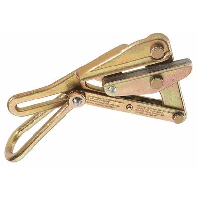 KLEIN TOOLS Cable Pulling Jaw Grip: Chicago, For Aircraft/EHS/Guy Strand/Messenger - Cable Pulling Jaw Grips