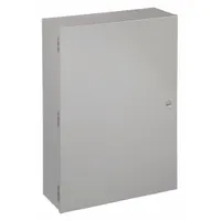 HOFFMAN Enclosure: Steel, 36 in x 24 in x 9 in, NEMA 1, Solid Cover, Hinged, Painted (MPN A36N24BLP)