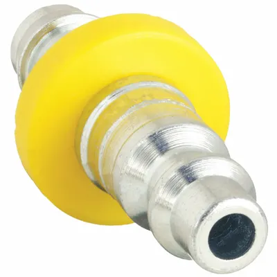 PARKER Quick Connect Hose Coupling: 1/2 in Body Size, 3/8 in Hose Fitting Size - Industrial Interchange Steel Quick-Connect Air Coupling Plugs