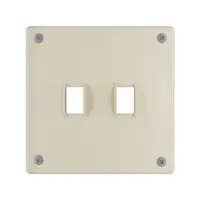 LEGRAND Wall Plate: Toggle, 2 Gang, Ivory, Jumbo Size (MPN WSP02S1IVYPS)