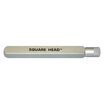 WYCO Square Vibrator Head: W995G1T, 14 1/2 in Overall Lg, 1 3/8 in Overall Wd - Replacement Heads for Concrete Vibrators