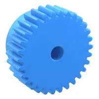 Machined Spur Gear: Module m 1.5, 30 Teeth, 8 mm Bore Dia, Nylon, 20° Pressure Angle, Plain Bore (MPN PS1.5-30)