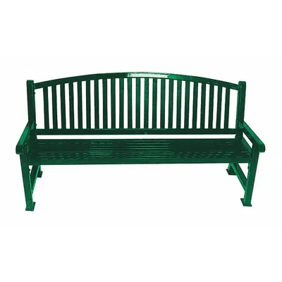ULTRASITE Savannah Outdoor Bench - Thermoplastic Coated Steel Benches