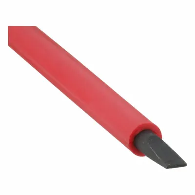 KNIPEX Insulated Precision Slotted Screwdriver: PRO WITTRON, Special Steel, 1/8 in Tip Size - Insulated Precision Slotted Screwdrivers