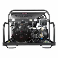 SIMPSON Gas-Powered Pressure Washer: Heavy Duty, Skid Mount, 3,500 psi, 5.5 gpm, CRX Engine (MPN SB65127)