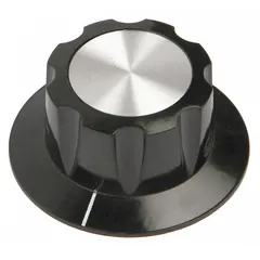 Replacement knob for Blodgett ovens, used to adjust oven controls on models requiring this specific part. Constructed as a direct-fit component for proper operation.