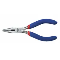 Needle Nose Plier: 3/4 in Max Jaw Opening, 4 7/8 in Overall Lg, 1 1/8 in Jaw Lg, 1/4 in Tip Wd