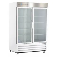 This controlled room temperature cabinet maintains a stable 20°C to 25°C environment, suitable for storing temperature-sensitive materials in laboratory and research settings. It operates on 115 V and includes eight adjustable shelves. The cabinet features a right hinge door and measures 4 1/2 ft wide by 34 3/4 in deep.