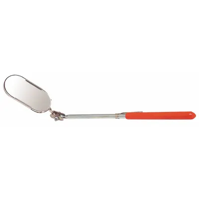 PROTO J2371 Standard Inspection Mirror, Oval Glass, 2 in L x 1 in W - Standard Inspection Mirrors