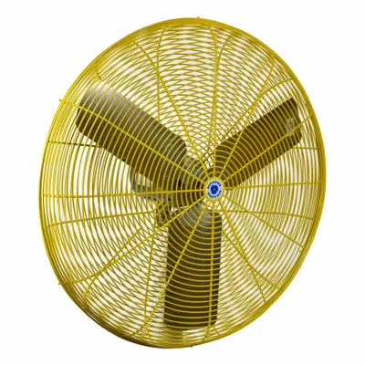 SCHAEFER Fan Head: 30 in Blade Dia, 2 Speeds, 115V AC, 1/2 hp Motor - High-Visibility Industrial Fan Heads