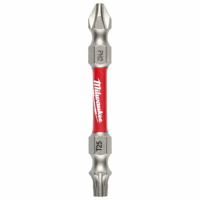 MILWAUKEE Power Bit: Power Bit, Imperial, #2, T25 Bit Industry Size, #2 Bit Size - Impact Bits