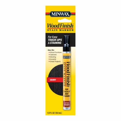 MINWAX Wood Repair Marker, Ebony, Oil-Based, 1 Count - Wood Repair Markers