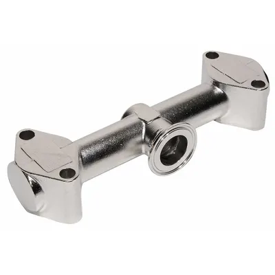 Dayton Manifold: Inlet/Outlet, 316 Stainless Steel, 3/4 in, 3/4 in Tri-Clamp - Manifolds