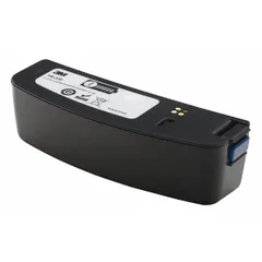 Rechargeable lithium-ion battery designed for 3M powered air-purifying respirator (PAPR) systems. Provides extended runtime for respiratory protection in industrial environments where airborne contaminants are present.