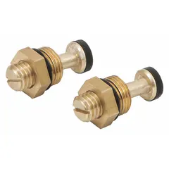 Valve repair kit for servicing ACORN SV16 mixing valves. Includes a check valve adjustment screw for maintaining flow and temperature control in plumbing and HVAC systems.