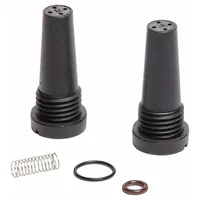 This kit contains components for scheduled servicing of JUN-AIR air compressors. It includes parts referenced by numbers 36XD57 and 1609240, supporting routine maintenance in industrial pneumatic systems