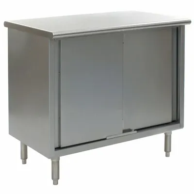 EAGLE Cabinet Workbench: Stainless Steel, 30 in x 36 in, 450 lb Overall Load Capacity - NSF-Certified Cabinet Benches