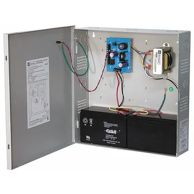 ALTRONIX Power Supply 2Out 12Dc Or 24Dc @ 1A: Power Supply - Power Supply Boards with Enclosures