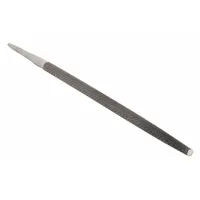 Machinists File: Round, Single-Cut, Safe Edge Cut, Smooth Cut, 8 in Lg without Tang, 9/32 in Thick (MPN 11969)