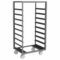DURHAM MFG Pan and Tray Truck: 9 Slots, 6 in Betw Shelves, 1,200 lb Capac, 24 in Wd, 67 1/8 in Ht (MPN PAT-24-6-9-95)