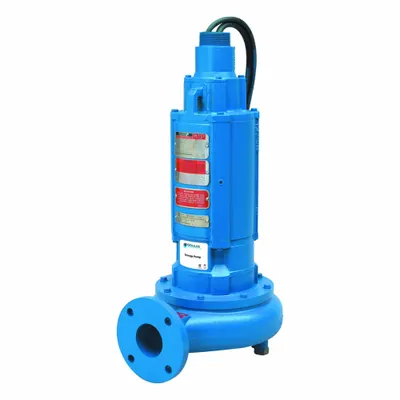 GOULDS Sewage Ejector Pump: Cast Iron, Three Phase, 5 hp, 230V AC - Hazardous-Location Rated Sewage Ejector Pumps