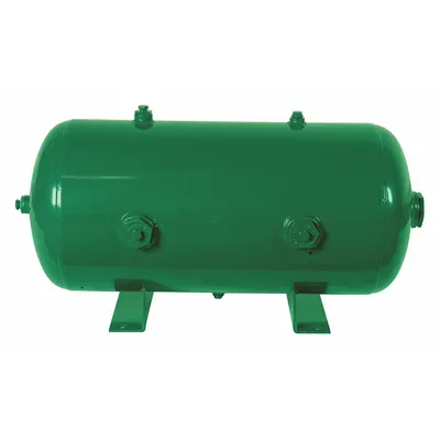 SPEEDAIRE Air Tank: 15 gal Tank Capacity, 175 psi Max Op Pressure, Horizontal - Horizontal Stationary Air Tanks