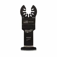 This 3-pack of fast cutting steel blades features an open-back universal OIS mount for use with oscillating multi-tools. Each blade measures 4 1/16 in overall length and 1 3/8 in width, suitable for plunge cuts, flush cuts, and detail work in wood applications such as trim, flooring, and framing.