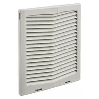HOFFMAN Exhaust Grill and Filter: For Easy Filter Repl, Plastic, 12.8 in x 1.75 in (MPN HG1300404)