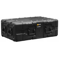 PELICAN Protective Case: 23 1/2 in x 31 3/8 in x 18 3/8 in Inside, Black, Foam Insert Not Included (MPN BLACKBOX-4U)