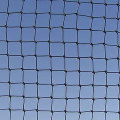 This heavy-duty bird control netting is made from black polyethylene with UV protection, providing 100 sq ft of coverage area. It is designed for excluding bats and birds from structures in industrial, commercial, and agricultural settings.