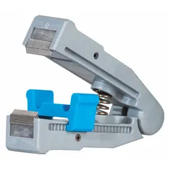 Steel replacement blade for wire strippers, with an overall length of 5 3/4 inches. Designed for use with JONARD TOOLS models 53JE53 and WSA-1430. Restores cutting performance on stranded or solid copper wire.