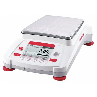 OHAUS Compact Bench Scale: 8,200 g Capacity, 0.1 g Readability, 0.1 g Repeatability - Precision Lab Balances