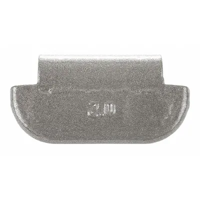 PERFECT EQUIPMENT TAL-020 Clip-On Wheel Weight, 2 oz, Lead, Coated - Clip-On Wheel Weights