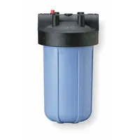 PENTAIR/PENTEK Water Filter Housing: 1 1/2 in, NPT, 13 1/2 in Overall Ht, 7 1/2 in Overall Dia, Blue (MPN 150239-75)