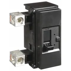 Bolt-on main circuit breaker rated 150 A, single-phase, 120/240 V AC with a 22 kA interrupting rating. Designed for use with Homeline and QO load centers. Provides overcurrent protection for service entrance or sub-panel installations in residential and light commercial applications.