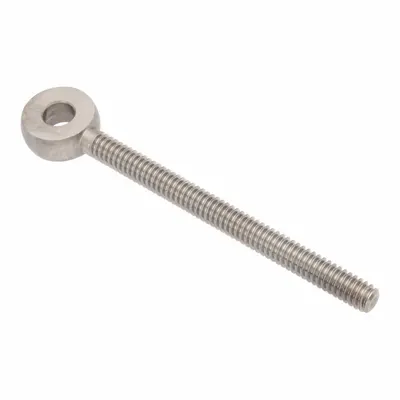 AMPG Fixed Rod End: Stainless Steel, Plain, 2 in Hole Center-to-End Lg, Right Hand - Stainless Steel Male Threaded Fixed Rod Ends