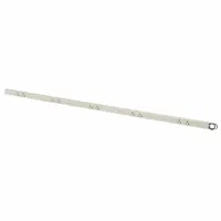 Prewired Raceway: 2 Circuits, 10 Outlets, NEMA 5-20R, 5 ft Lg, 1 3/8 in W x 1 1/16 in H, PVC (MPN PT205212)