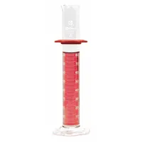 SIBATA Graduated Cylinder: 100 mL, A, To Contain (TC), 1 mL Graduation Increments - mL (MPN 2351A-100)