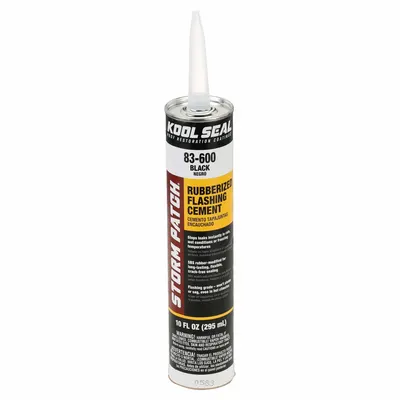 KOOL SEAL Roofing Sealant: Black, 10 fl oz - Roofing Sealers & Primers
