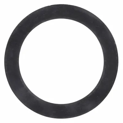ZURN Gasket: Rubber, Black - Drain Connecting Nuts, Washers & Gaskets