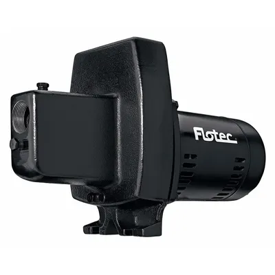 FLOTEC Shallow Well Jet Pump,Cast Iron,3/4HP: 3/4 hp HP, Single Phase, 115/230V AC - Shallow-Well Jet Pumps