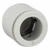 SMC Push-Fit Cap: 12 mm OD Size, Push-to-Connect, Polybutylene Terephthalate, 18 29/32 mm Overall Lg (MPN KQ2C12-00A)