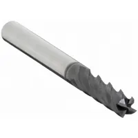 OSG Square End Mill: Carbide, TiAlN Coated, 4 Flute, 11/64" Mill Dia, 9/16" LOC, 2" OAL (MPN HP441-1719)